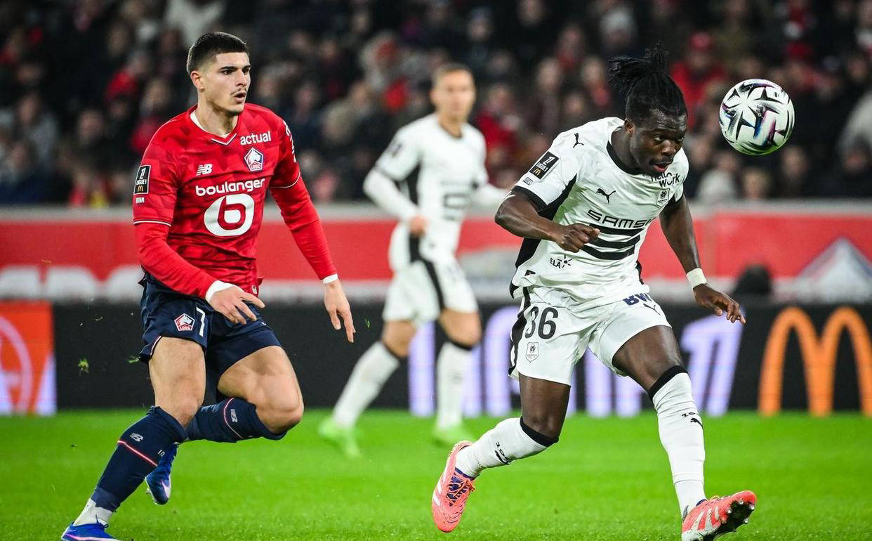 法甲第17轮：雷恩2-0力克里尔豪取三连胜 里尔无缘三连胜排名第四